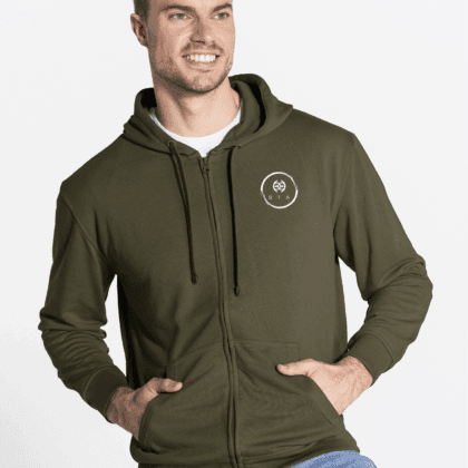 Sudadera con cremallera